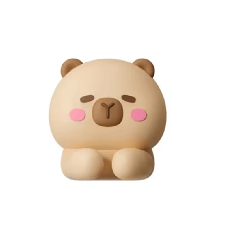 Capybara Desktop Cable Organizer Cute Silicone Punch Free Holder For Charging And Data Cables 13