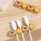 Capybara Desktop Cable Organizer Cute Silicone Punch Free Holder For Charging And Data Cables 16