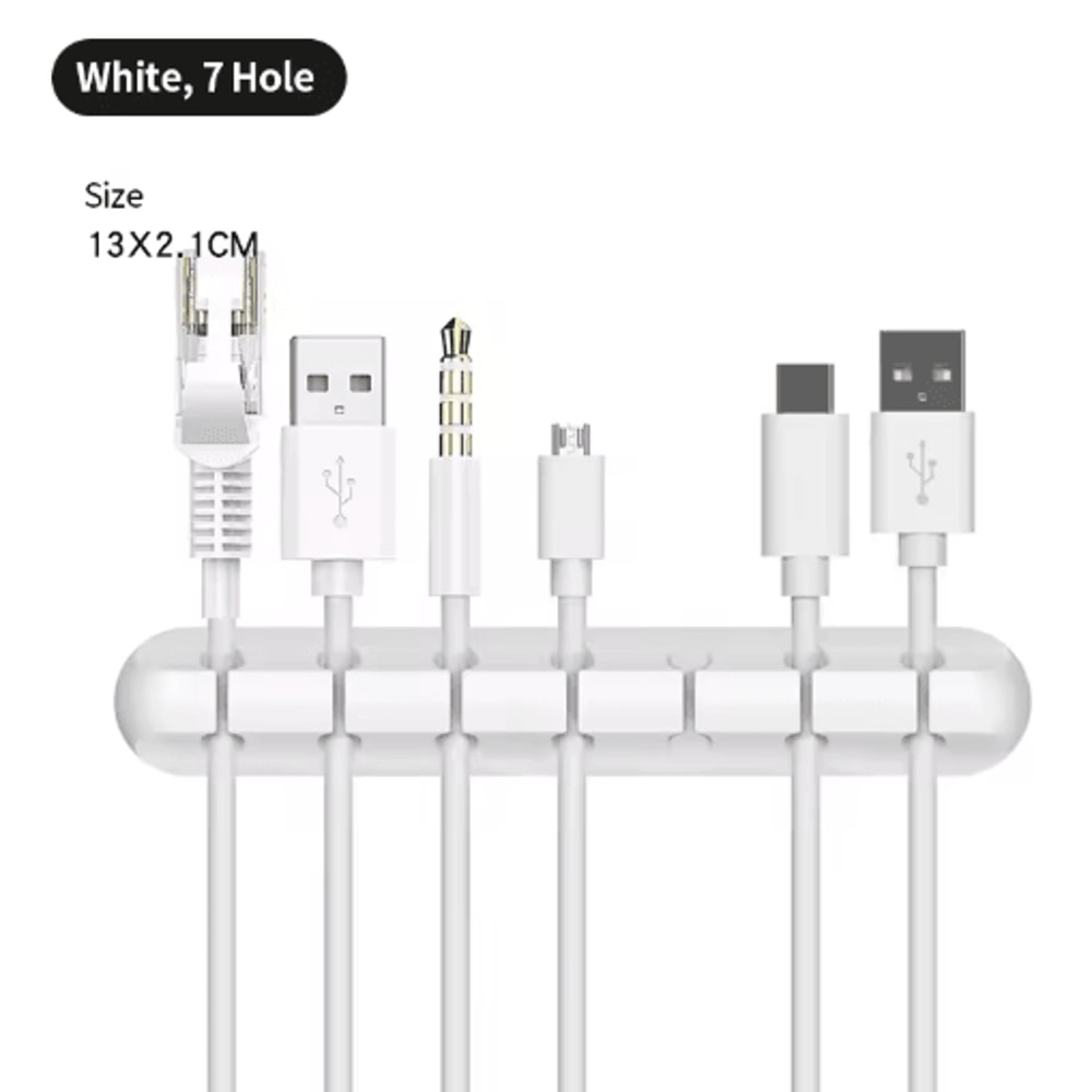 Nail Free Glue Wire Organizer Non Shedding Cable Holder For Home And Office 1