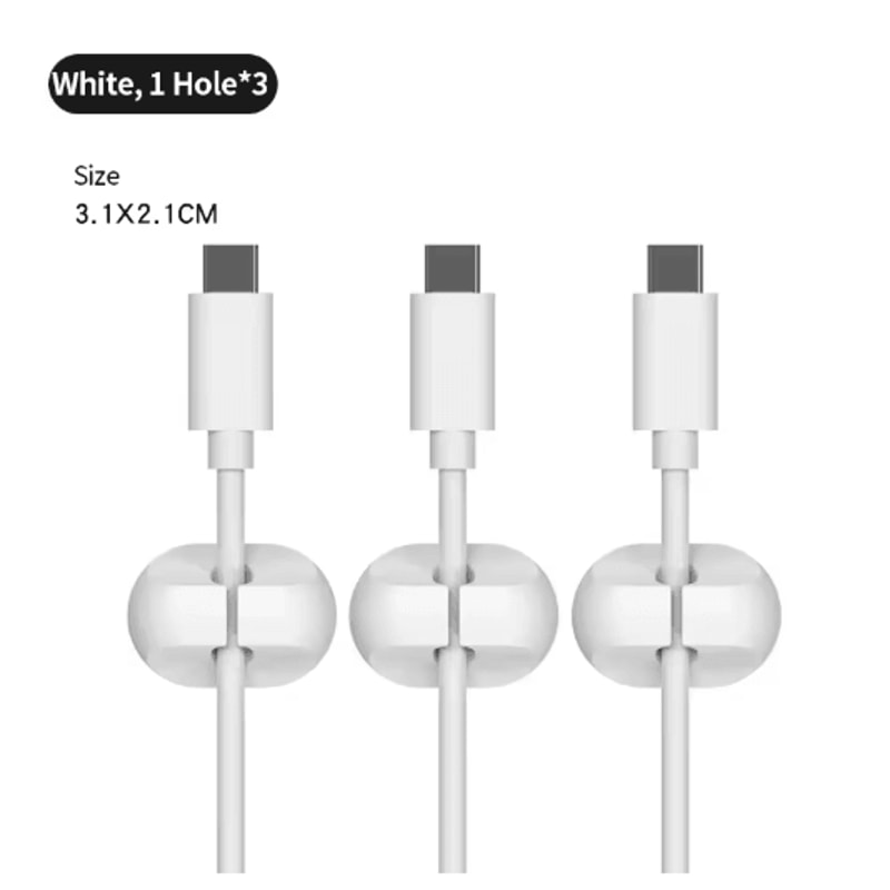 Nail Free Glue Wire Organizer Non Shedding Cable Holder For Home And Office 4