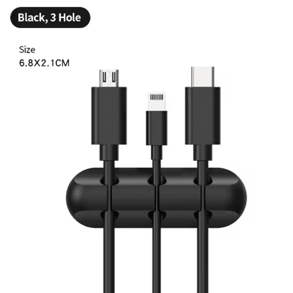 Nail Free Glue Wire Organizer Non Shedding Cable Holder For Home And Office 8