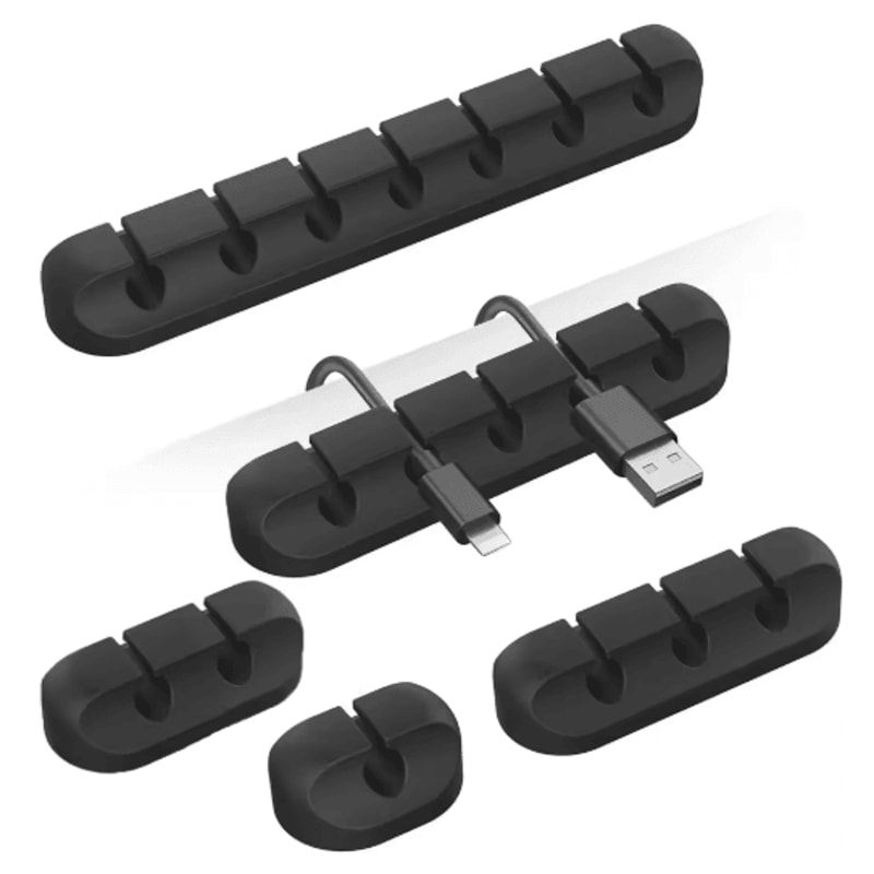 Nail Free Glue Wire Organizer Non Shedding Cable Holder For Home And Office 9