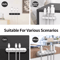 Nail Free Glue Wire Organizer Non Shedding Cable Holder For Home And Office 13
