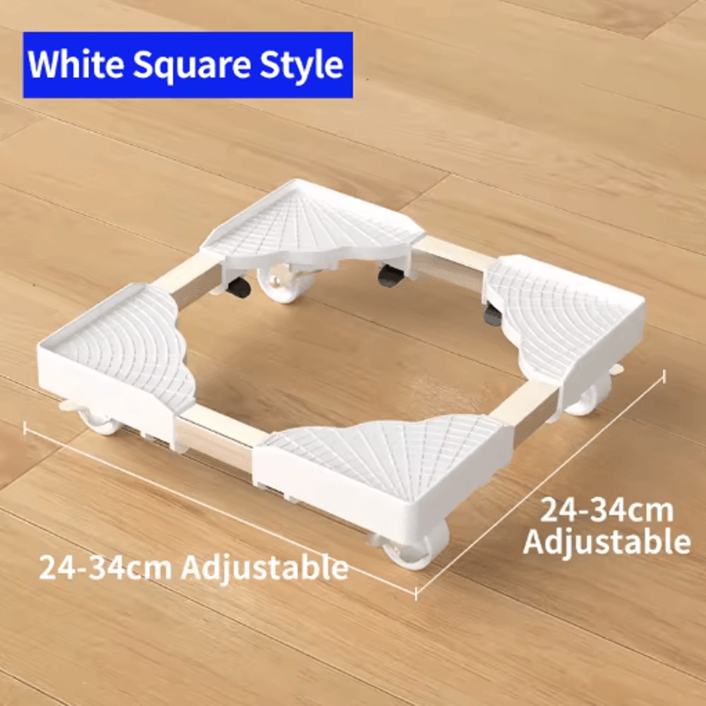 Printer And Computer Host Base With Swivel Casters Height Adjustable Ventilated Stand For Home And 1