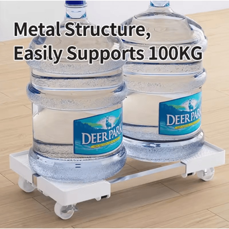 Printer And Computer Host Base With Swivel Casters Height Adjustable Ventilated Stand For Home And 8