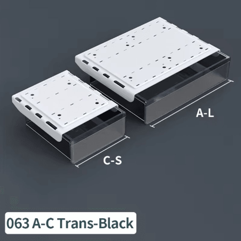 Under Desk Drill Free Storage Drawer Hidden Office Organizer For Desktop Accessories 1