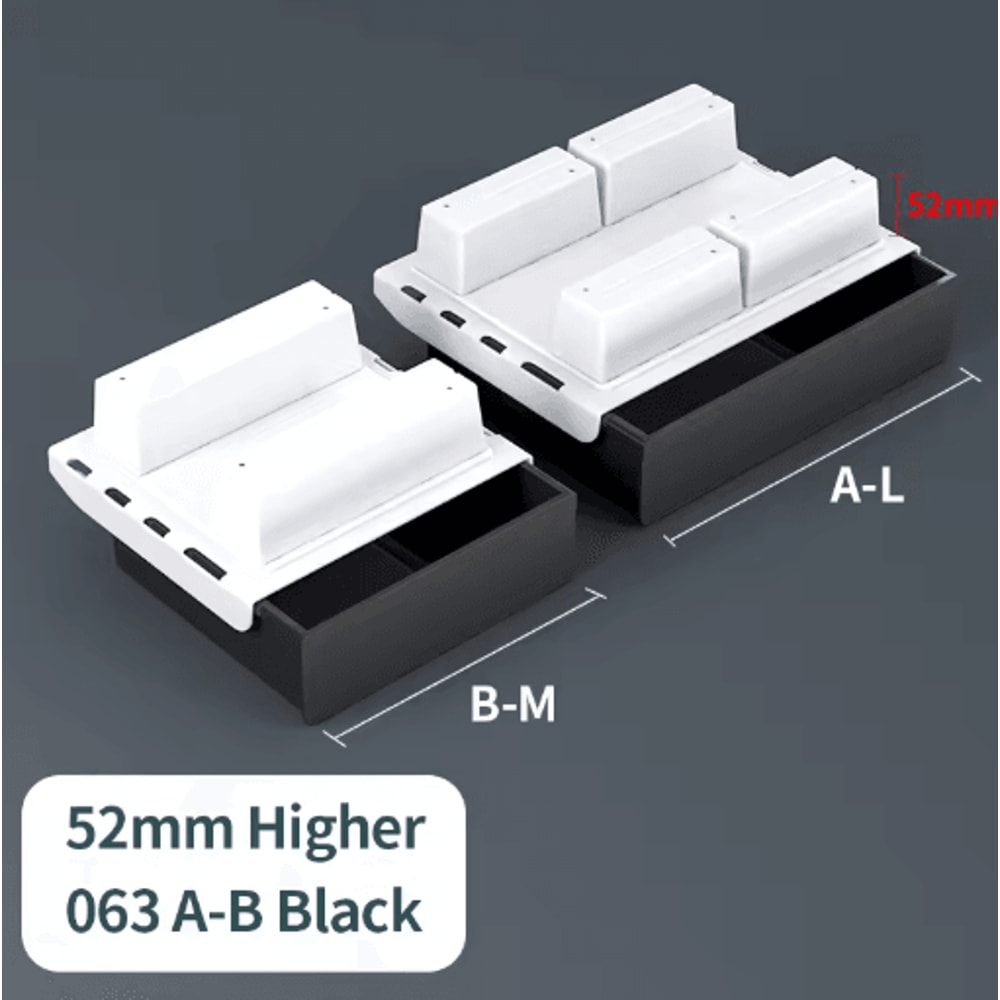 Under Desk Drill Free Storage Drawer Hidden Office Organizer For Desktop Accessories 4
