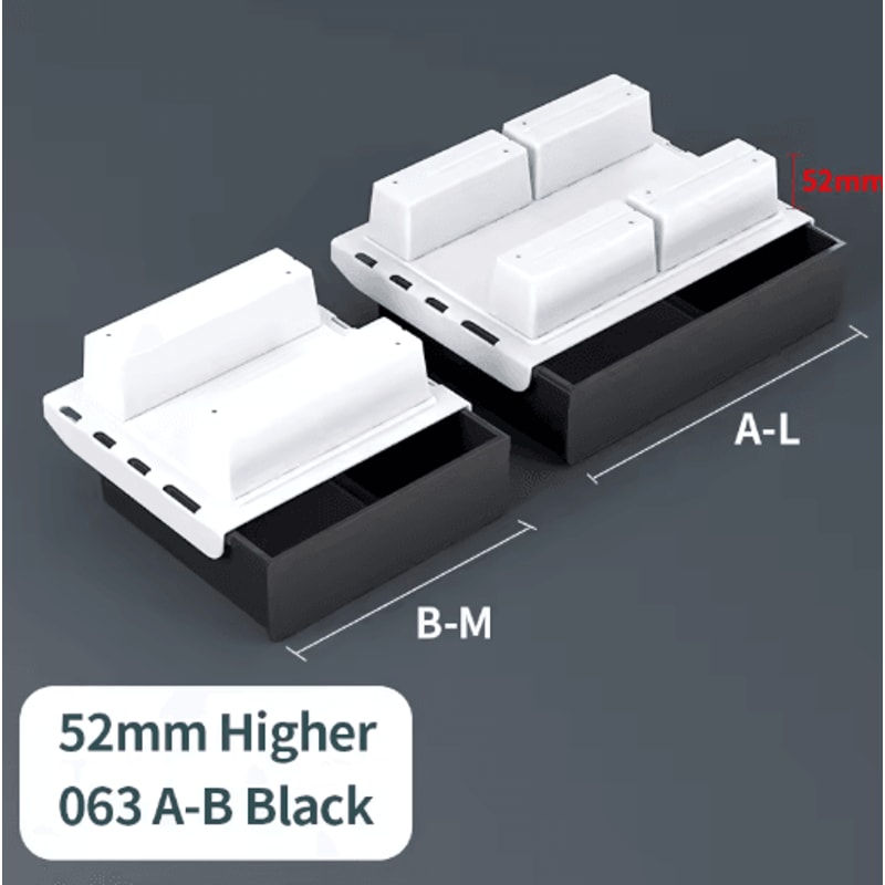 Under Desk Drill Free Storage Drawer Hidden Office Organizer For Desktop Accessories 4