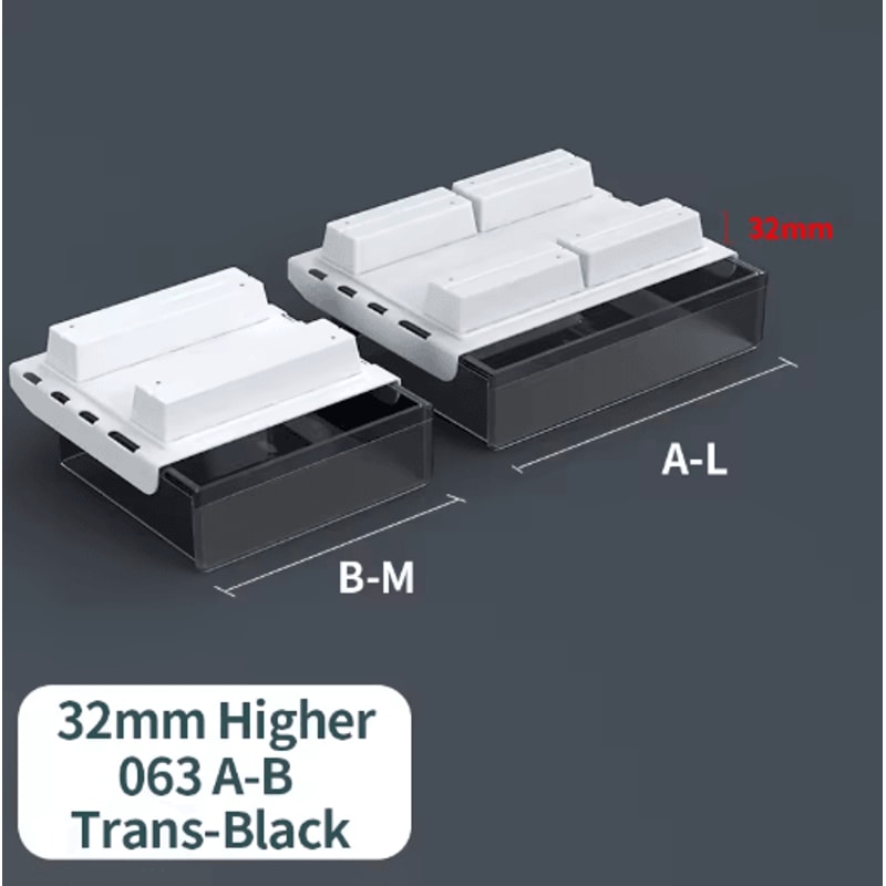 Under Desk Drill Free Storage Drawer Hidden Office Organizer For Desktop Accessories 5