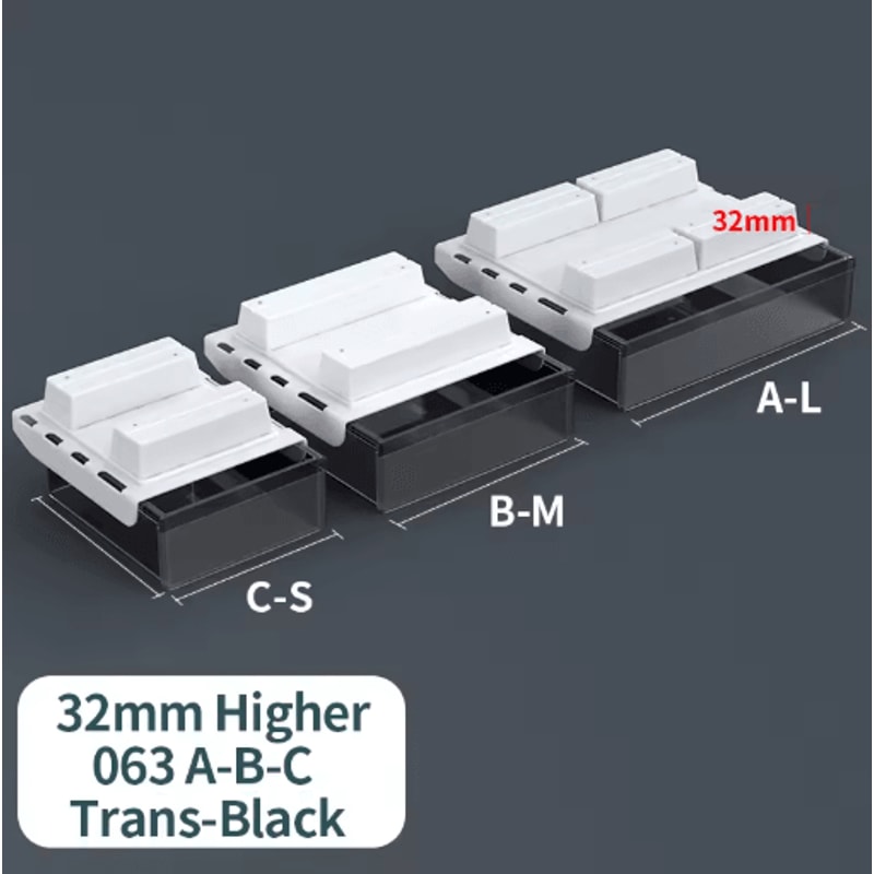Under Desk Drill Free Storage Drawer Hidden Office Organizer For Desktop Accessories 12