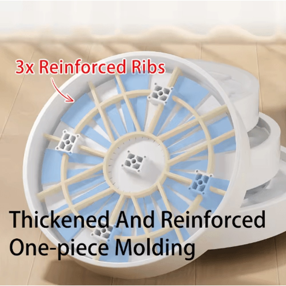 Plastic Universal Wheel Bracket Roller Movable Base For Easy Flower Pot Movement 16