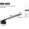 Heavy Duty Cast Iron Floating Shelf Brackets 4mm Thick Invisible L Brackets For Strong Shelf Suppor 6