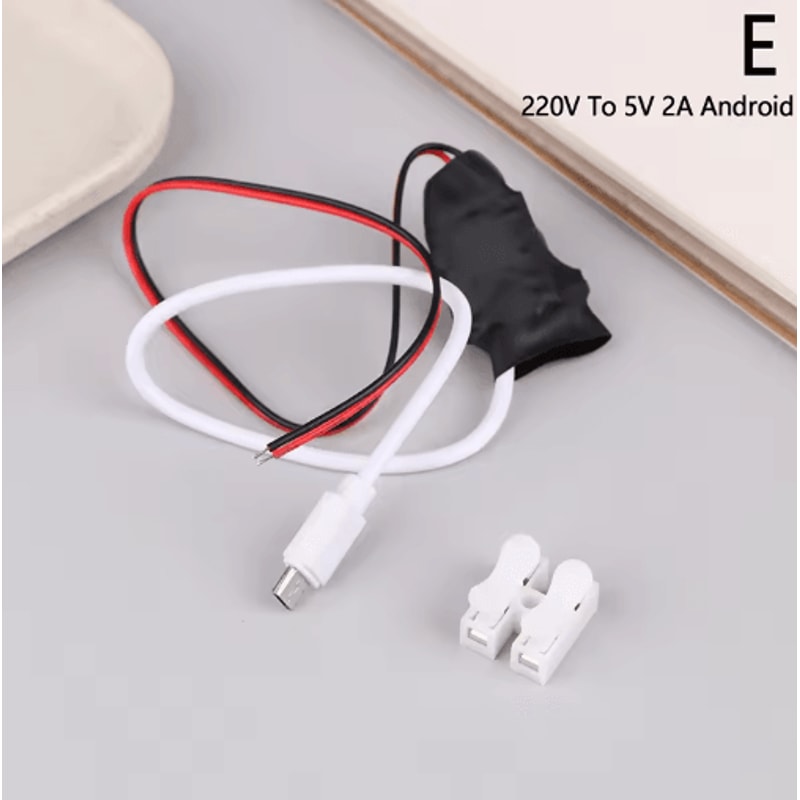 220V To 5V Power Adapter 1A To 2A USB Transformer For Wireless Cameras And WiFi Devices 1