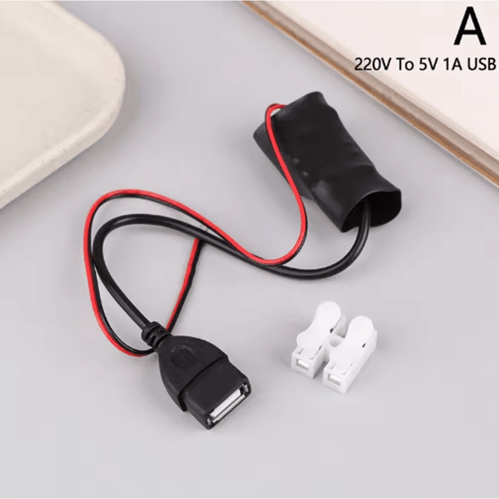 220V To 5V Power Adapter 1A To 2A USB Transformer For Wireless Cameras And WiFi Devices 4
