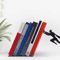 Creative Superhero Bookshelf Figurines Metal Book Storage Display With Standing Base 3
