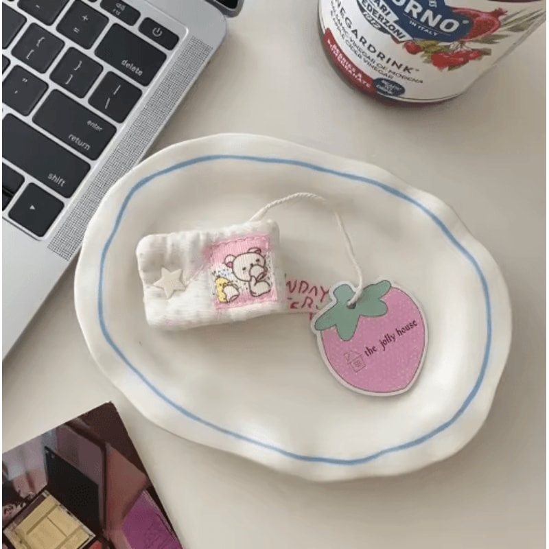 Cartoon Rilakkuma Mashumaro Cable Organizer Portable Data Cable Storage And Fixing Tool 1