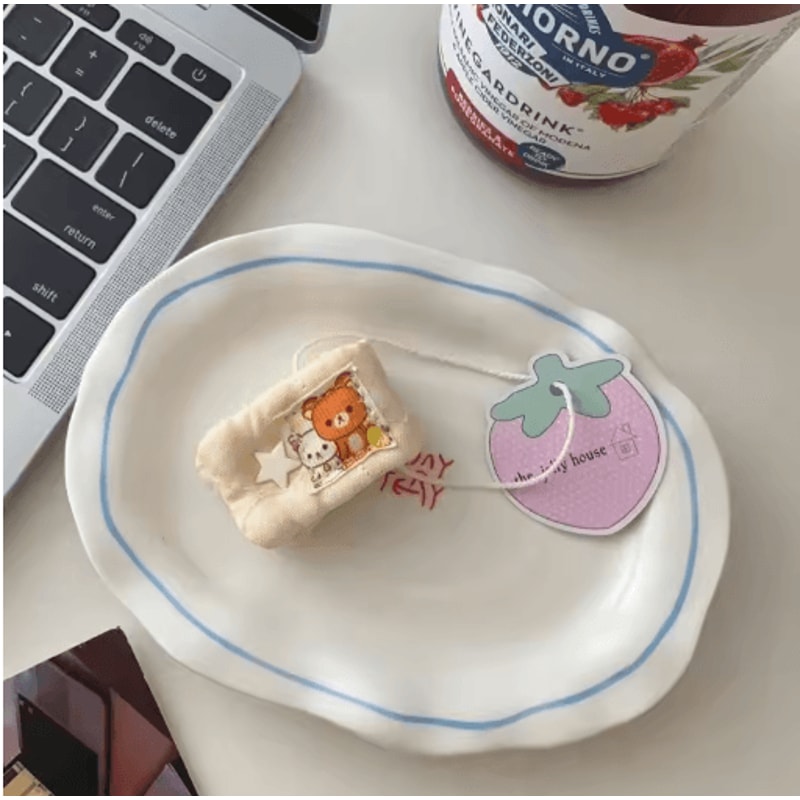 Cartoon Rilakkuma Mashumaro Cable Organizer Portable Data Cable Storage And Fixing Tool 2