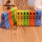 8PCS Large Plastic Hanger Clips Windproof Heavy Duty Towel And Clothes Pegs 0