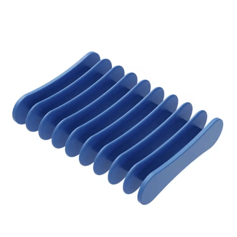 Premium Silicone Self Draining Soap Dish Compact Easy To Clean Soap Holder 2