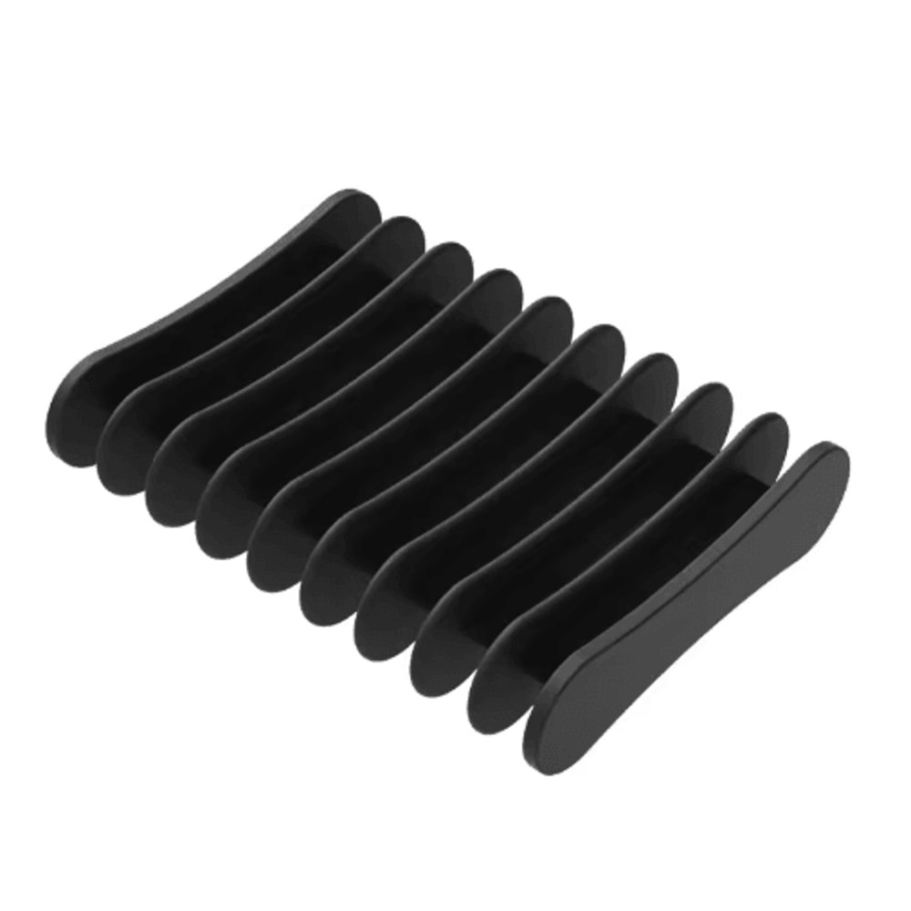 Premium Silicone Self Draining Soap Dish Compact Easy To Clean Soap Holder 4