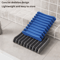 Premium Silicone Self Draining Soap Dish Compact Easy To Clean Soap Holder 7