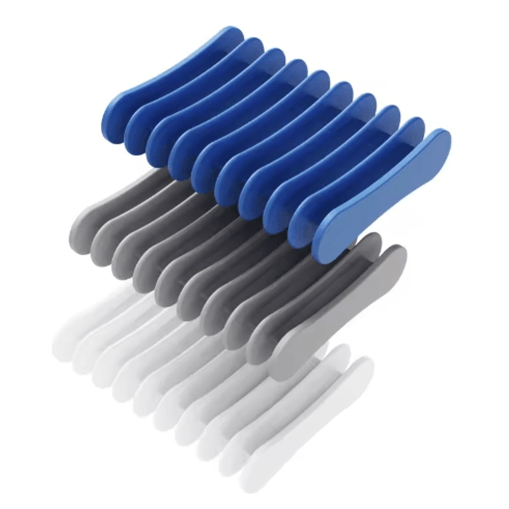 Premium Silicone Self Draining Soap Dish Compact Easy To Clean Soap Holder 9