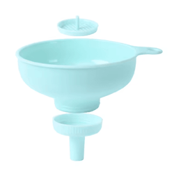 3 in 1 wide mouth funnel plastic kitchen funnel for jars jam oil wine and spices