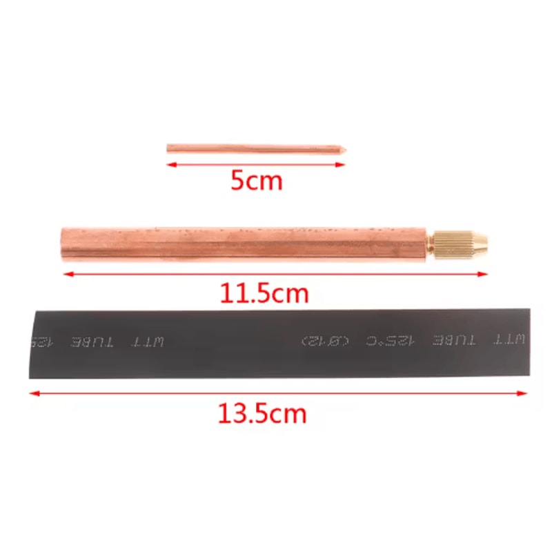 Battery Spot Welding Pen Set Handheld DIY Point Touch Welding Pen With Copper Belt 3mm Core 3