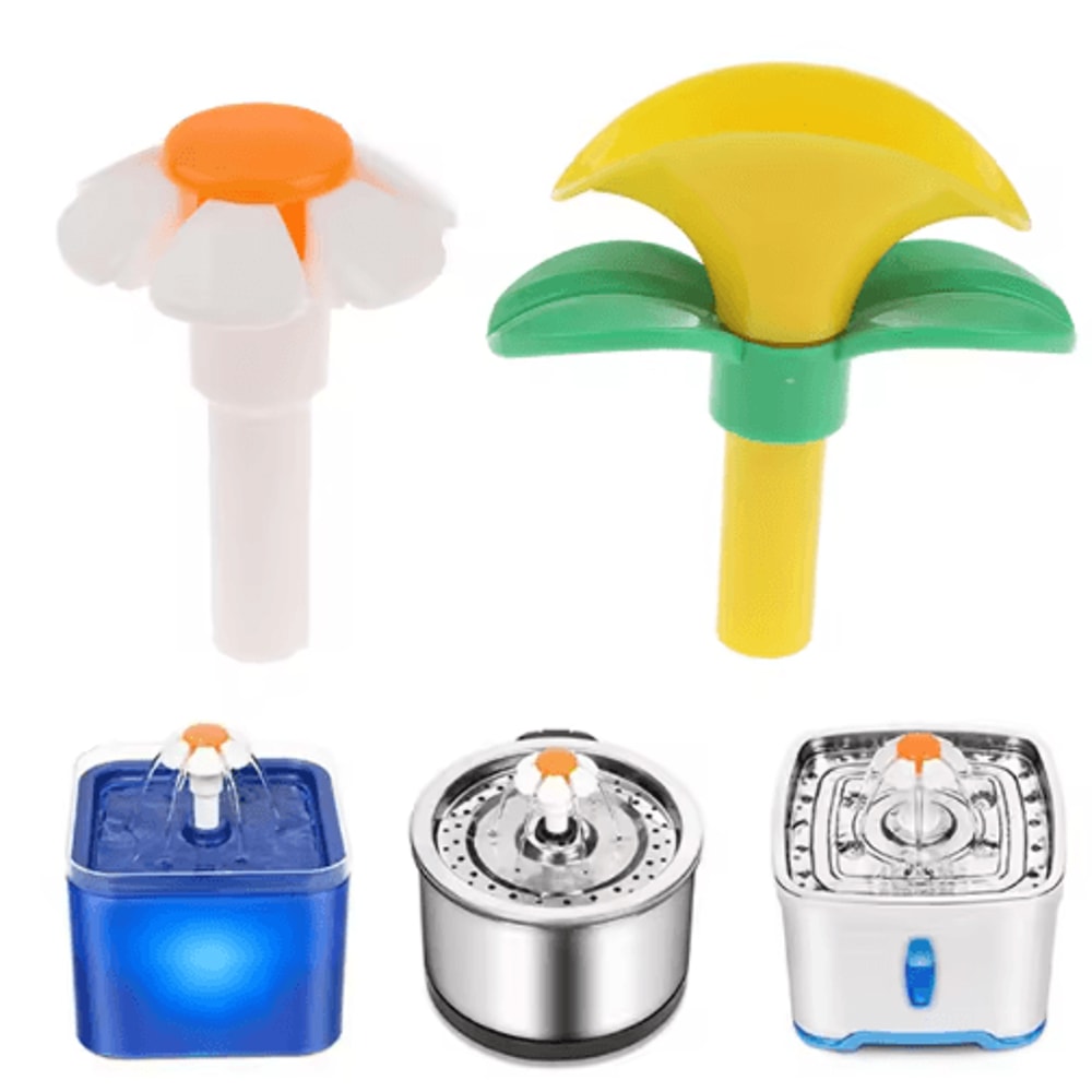 Cat Fountain Replacement Flower Nozzle Water Spout Head For Round And Cubic Dispensers 7