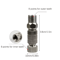 Airbrush Quick Disconnect Coupler Set 1 8 Inch Quick Release Adapter With 5 Male Fittings 2