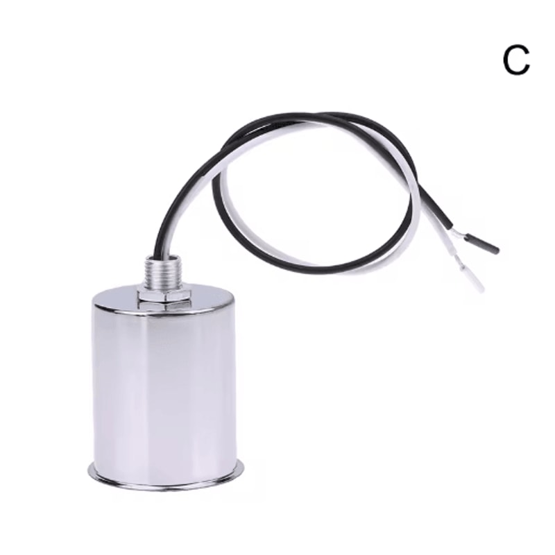 E27 Ceramic Screw Light Socket Round LED Filament Lamp Holder For Indoor Use 4