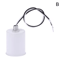 E27 Ceramic Screw Light Socket Round LED Filament Lamp Holder For Indoor Use 5