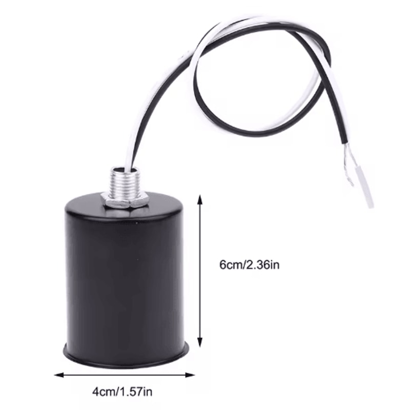 E27 Ceramic Screw Light Socket Round LED Filament Lamp Holder For Indoor Use 7