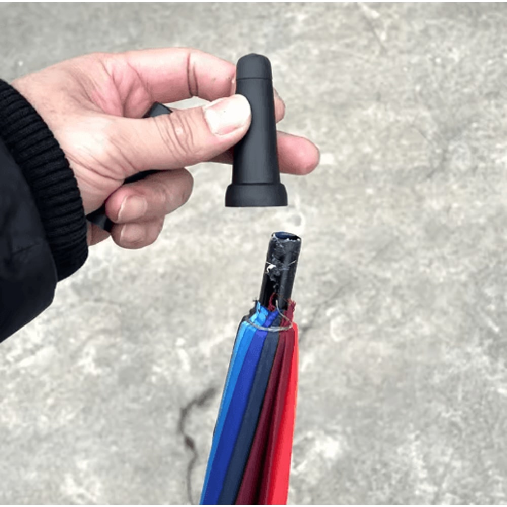 Long Handled Umbrella Repair Parts Supply Accessories Tip Protector Replacement Tops Cover Professi 6