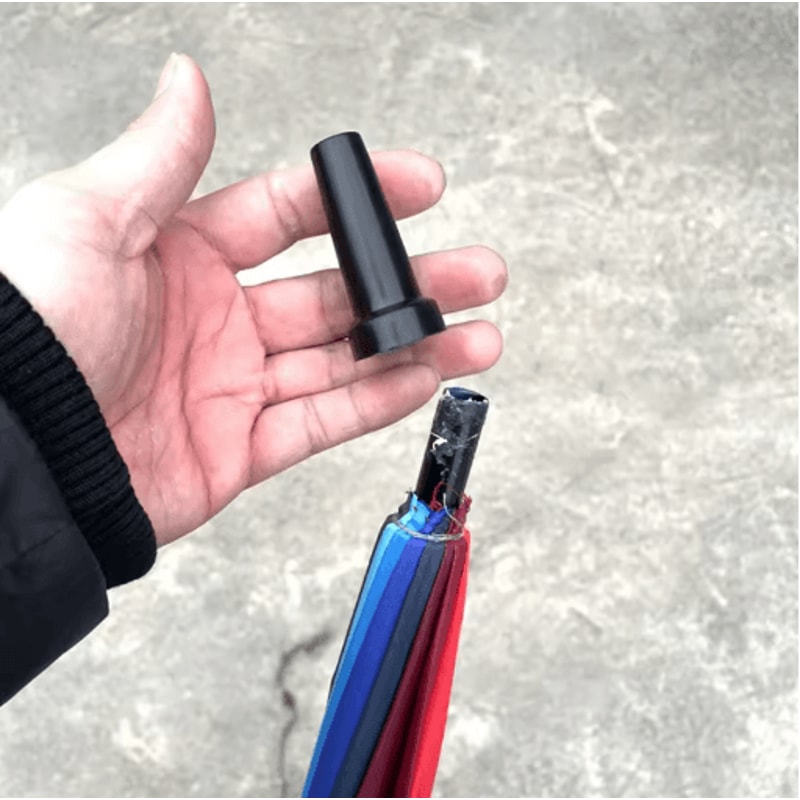 Long Handled Umbrella Repair Parts Supply Accessories Tip Protector Replacement Tops Cover Professi 7