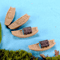 Miniature Resin Boat Figurines Retro Awning Boats For Dollhouse Bonsai And Micro Landscape Decor 5