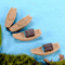 Miniature Resin Boat Figurines Retro Awning Boats For Dollhouse Bonsai And Micro Landscape Decor 5