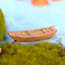 Miniature Resin Boat Figurines Retro Awning Boats For Dollhouse Bonsai And Micro Landscape Decor 7