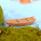 Miniature Resin Boat Figurines Retro Awning Boats For Dollhouse Bonsai And Micro Landscape Decor 7