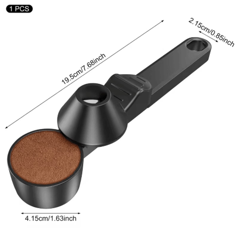 Creative Sliding Leakproof Coffee Scoop Protein Powder Measuring Spoon With Hanging Hole 1