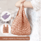 Mini Pocket Pleated Storage Bag Magic Expansion Elastic Shopping Bag For Women 0
