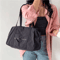 Simple Carry On Travel Tote Bag Large Capacity Weekender And Overnight Duffle For Women 7