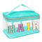 Green Transparent Makeup Bag Large Capacity Cosmetic And Toiletry Organizer With HAIR Letter Design 1