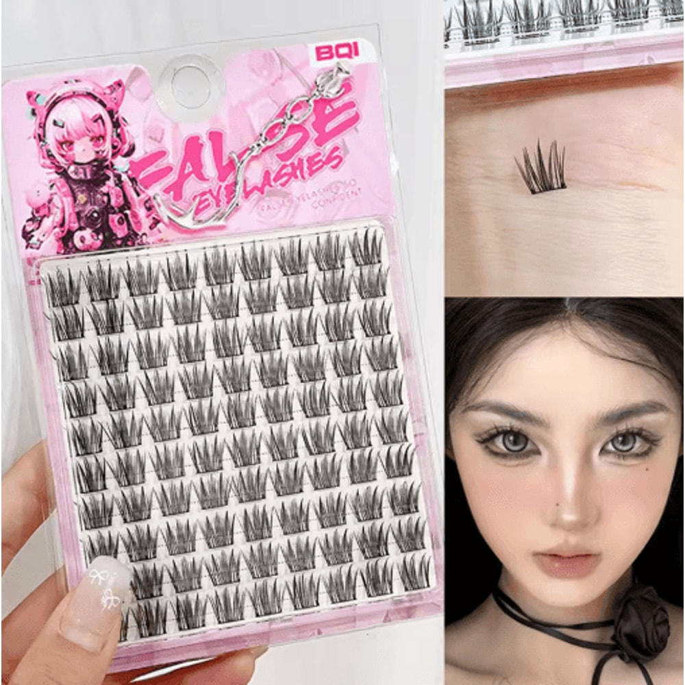 10 Rows Individual Cluster Eyelashes K POP Korean Style Natural False Lash Extensions 7 To 11mm 3
