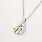 Alloy Hug Pendant Necklace Dog Lover Charm Necklace For Everyday And Elegant Wear 8
