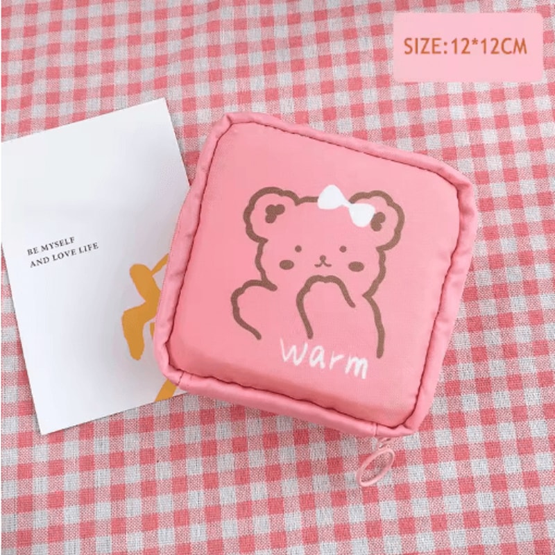 Portable Sanitary Pads Bag Mini Waterproof Travel Makeup And Cosmetic Organizer 2