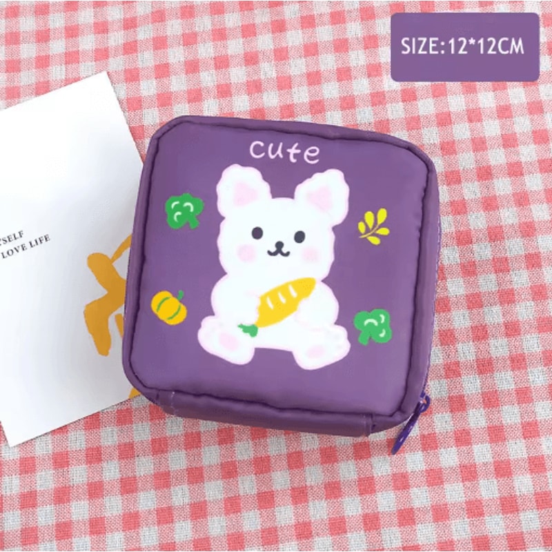 Portable Sanitary Pads Bag Mini Waterproof Travel Makeup And Cosmetic Organizer 4