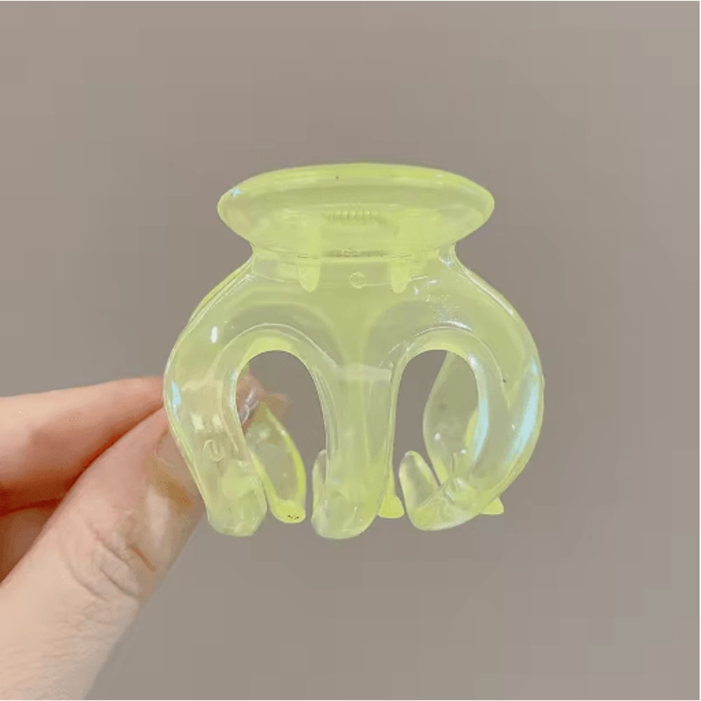 Candy Color Hair Claw Clip Simple Shark Clip Solid Color Hairpin For Women And Girls 1 To 2 PCS 2