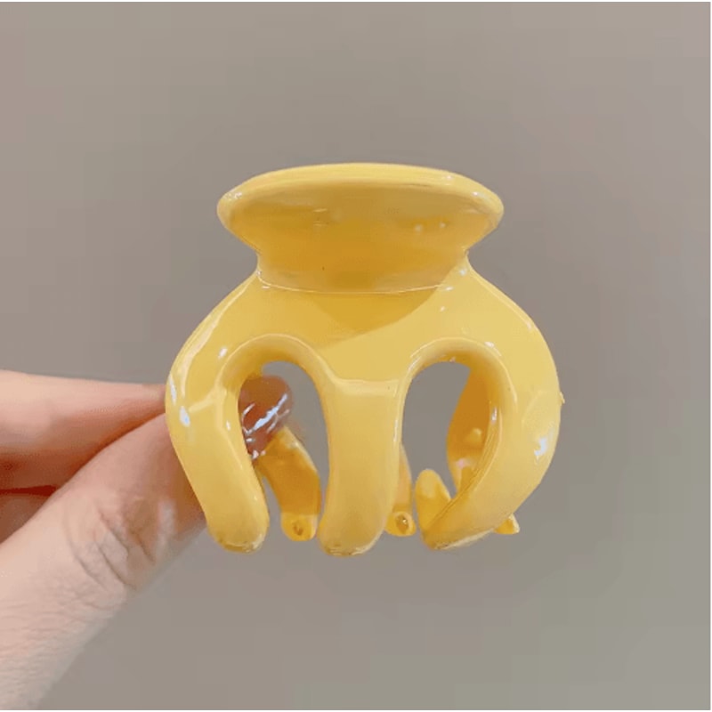 Candy Color Hair Claw Clip Simple Shark Clip Solid Color Hairpin For Women And Girls 1 To 2 PCS 4