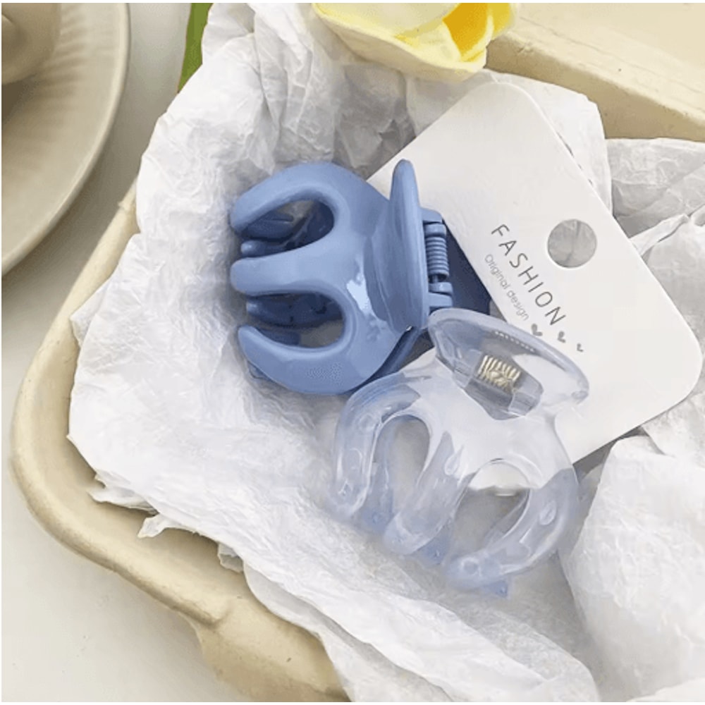 Candy Color Hair Claw Clip Simple Shark Clip Solid Color Hairpin For Women And Girls 1 To 2 PCS 11